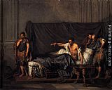 Jean Baptiste Greuze Famous Paintings - Septimius Severus and Caracalla